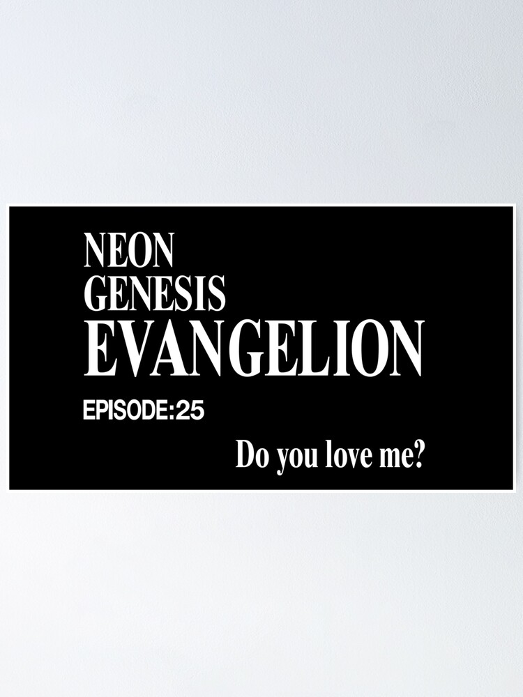 Evangelion Title Episode 25 | Poster