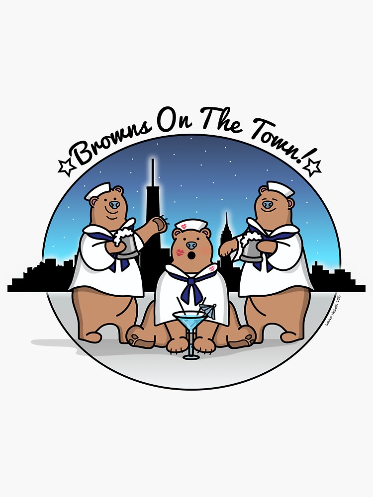 "New York, New York, It's a Helluva Town..." Sticker for Sale by