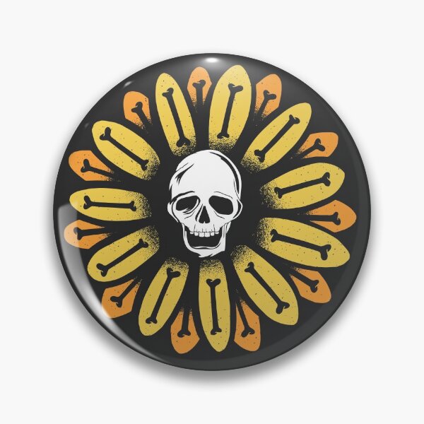 Item preview, Skullflower | Funny Halloween Skull Sunflower | Trick or Treat designed and sold by SLAG-Creative.