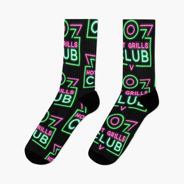 Item preview, HOT GRILLS CLUB NEON BBQ designed and sold by AndApArt.