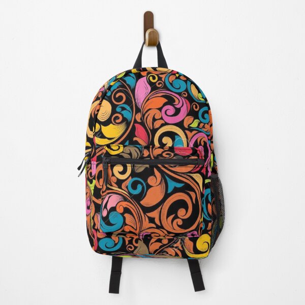 Item preview, funky and colorful patterns  designed and sold by snoograpes.