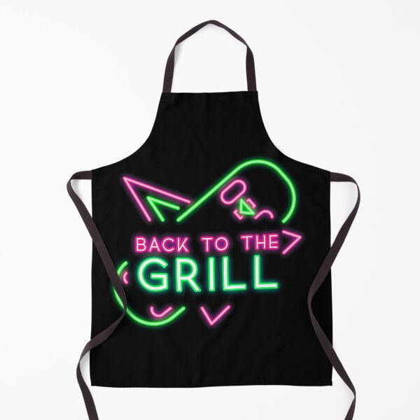 Item preview, BACK TO THE GRILL NEON BBQ designed and sold by AndApArt.