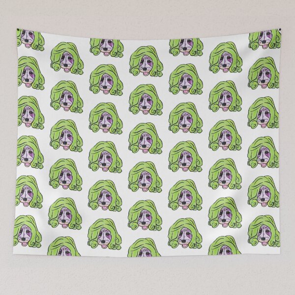 Item preview, Niño the Schnauzer in Green Wig IV designed and sold by Amanda A. Anthony.