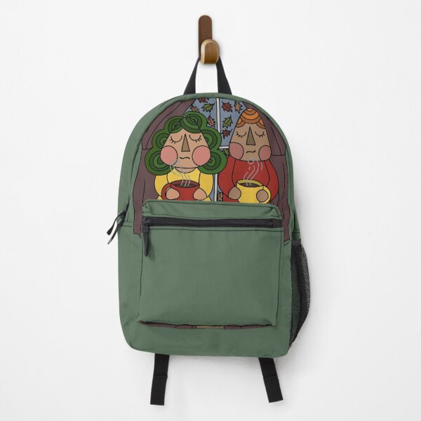 Item preview, Scarecrow Couple: Falling Leaves Coffee Shop designed and sold by Bethanydraws.