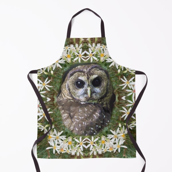 Item preview, Majestic Owl Surrounded by Wildflowers designed and sold by Amanda1775.