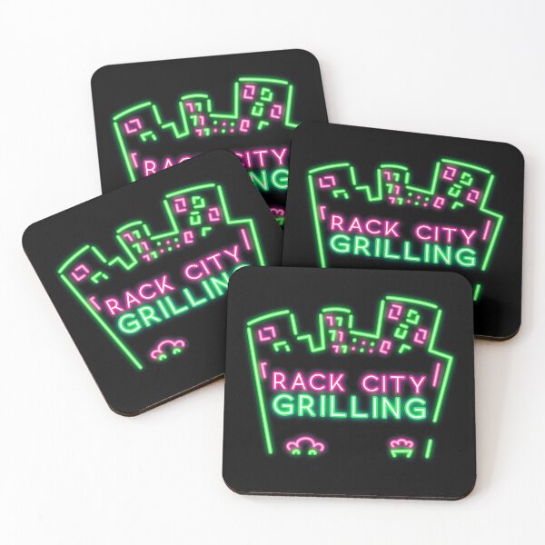 Item preview, RACK CITY GRILLING NEON BBQ designed and sold by AndApArt.