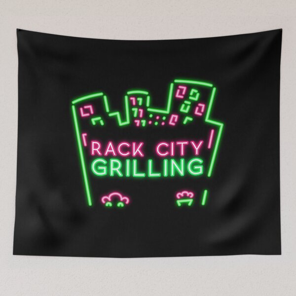 Item preview, RACK CITY GRILLING NEON BBQ designed and sold by AndApArt.