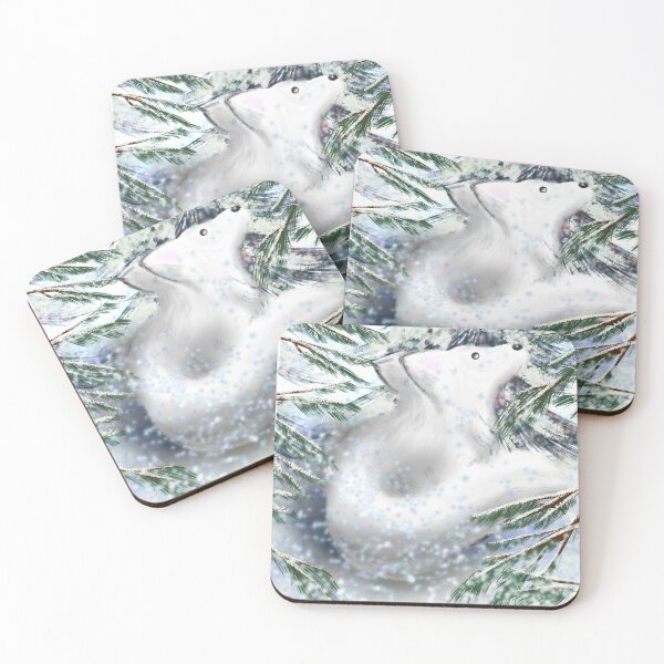 Item preview, Snowy Little Fox designed and sold by Lee Hagseth.