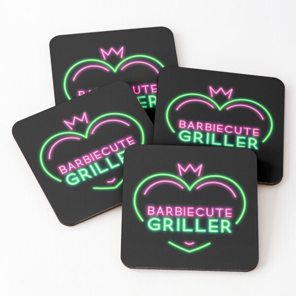 Item preview, BARBIECUTE GRILLER NEON BBQ designed and sold by AndApArt.