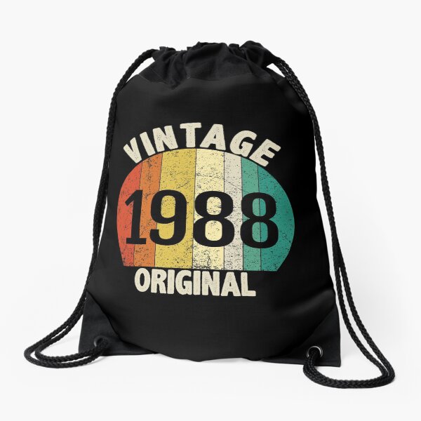 Cool Original 1988 birth year Drawstring Bag