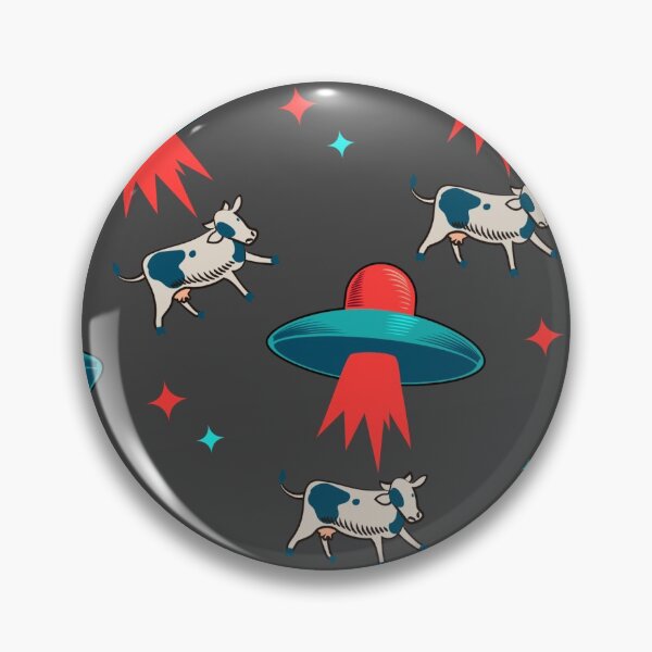 Item preview, Space Cow Abduction Pattern designed and sold by PrintbyPatty.