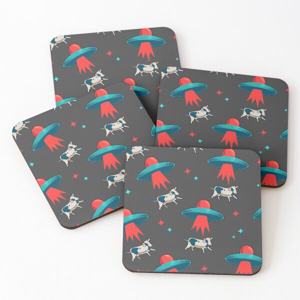 Item preview, Space Cow Abduction Pattern designed and sold by PrintbyPatty.