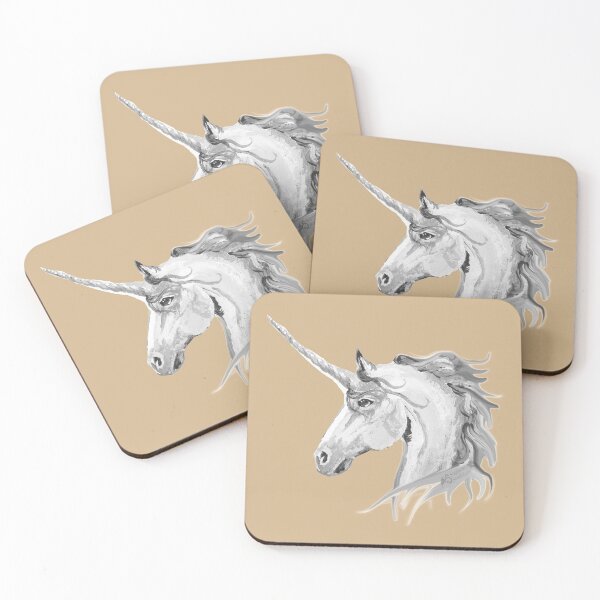 Artikelvorschau, Einhorn Pferd Pony Equine Equus Ponys Gehörntes Tier entworfen und verkauft von Stephanie Small.