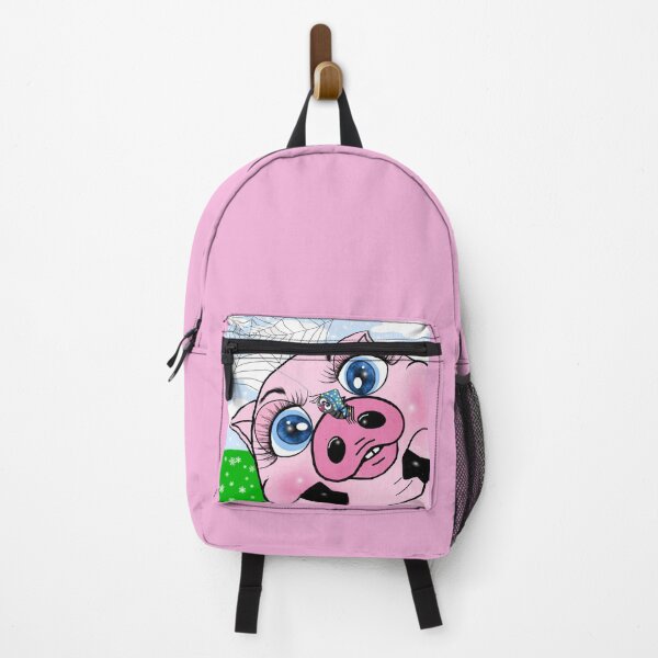 Item preview, Pink pig and spider  designed and sold by Shirley cute art .