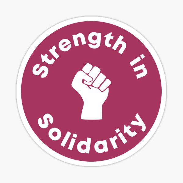 Item preview, Strength In Solidarity designed and sold by SSFootball.