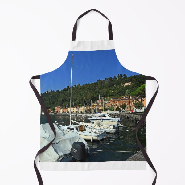 Item preview, Toscolano - Maderno harbor designed and sold by annalisa56.