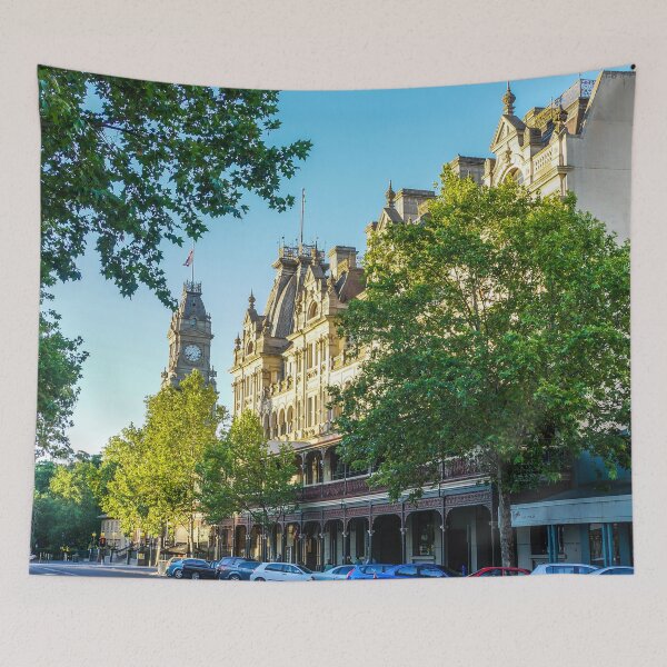 Item preview, The Shamrock Hotel at Sunset - Bendigo designed and sold by Steven Jodoin.