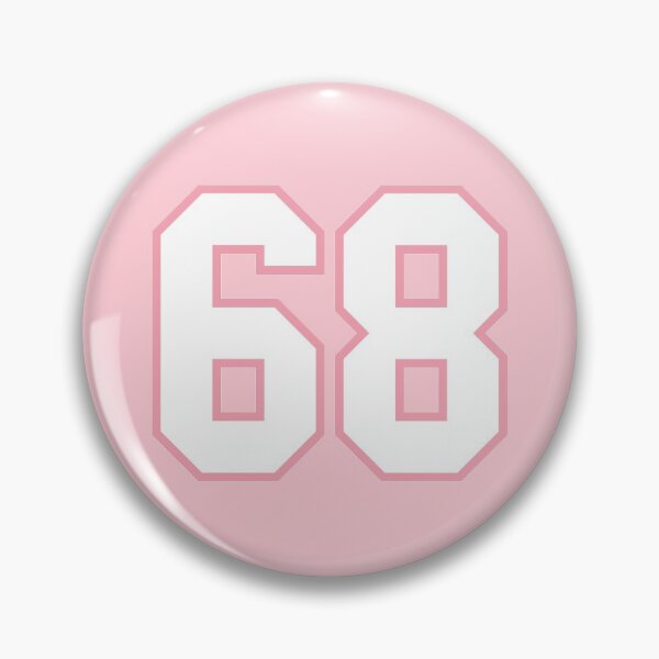 Item preview, 68 Number sixty eight Girls Jersey designed and sold by elhefe.