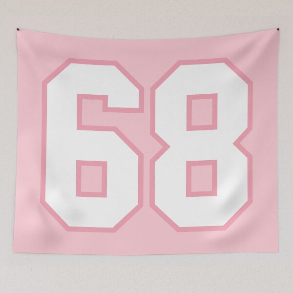 Item preview, 68 Number sixty eight Girls Jersey designed and sold by elhefe.