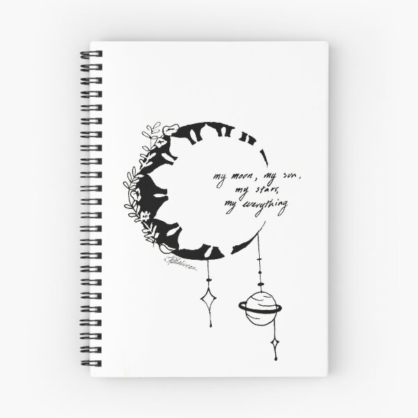 Item preview, my moon, my sun, my stars, my everything designed and sold by HopeBeliveauArt.