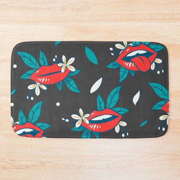 Item preview, Flower and Sexy Lips Pattern designed and sold by PrintbyPatty.
