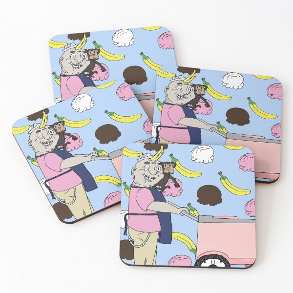 Item preview, Banana Nut Luther the Ice Cream Man designed and sold by daysawn.