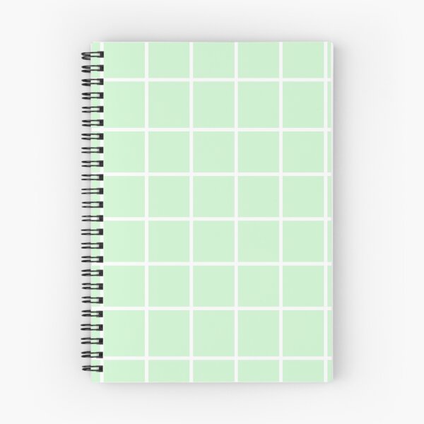 Item preview, Light Pastel Green & White Grid Pattern designed and sold by SimpliChic.