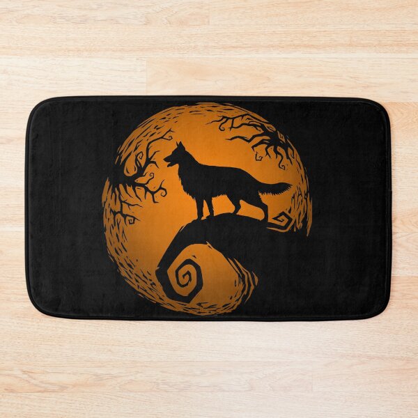 Item preview, Spooky Halloween German Shepherd designed and sold by polygrafix.