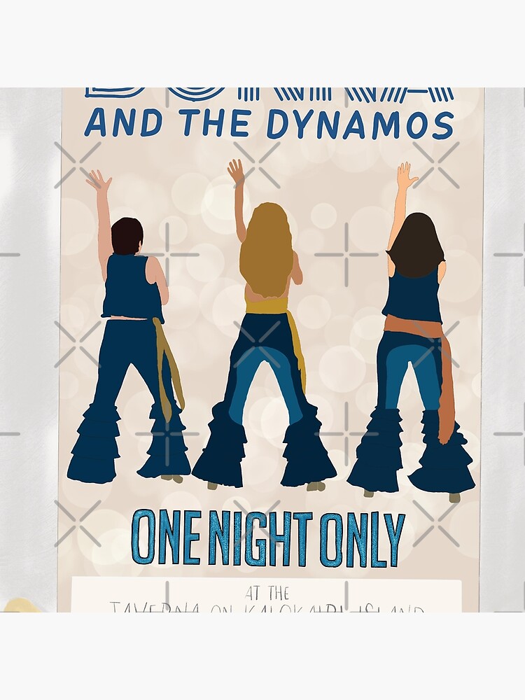 Donna And The Dynamos One Night Only Mamma Mia  Tote Bag for Sale by  Chelykan