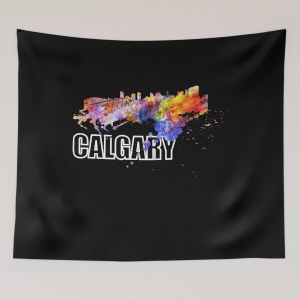 Item preview, Calgary Canada Skyline Alberta Stampede Gift designed and sold by DerNerd.