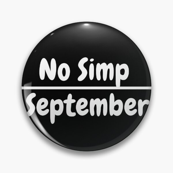 Item preview, No Simp September designed and sold by Pea Fitness.