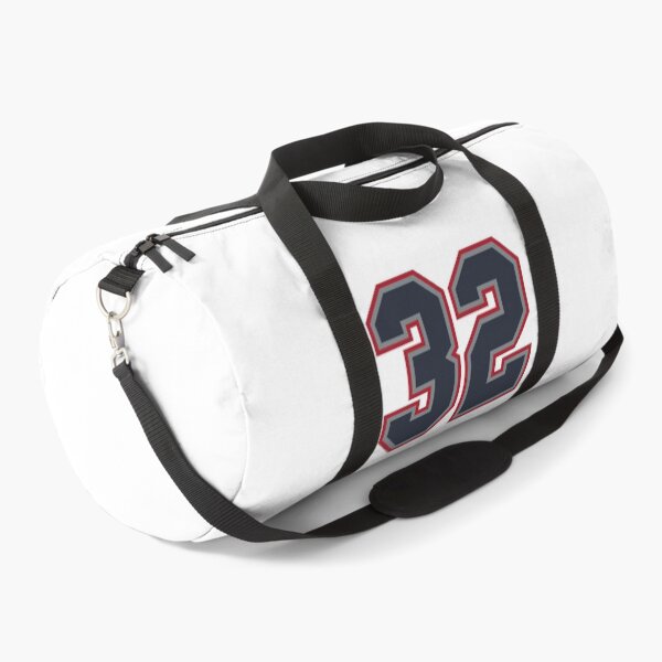 Item preview, 32 Navy Grey Red Sports Number Thirty-Two designed and sold by HelloFromAja.