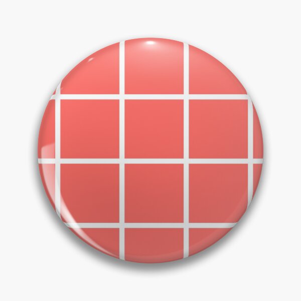 Item preview, Light Pastel Red & White Grid Pattern designed and sold by SimpliChic.