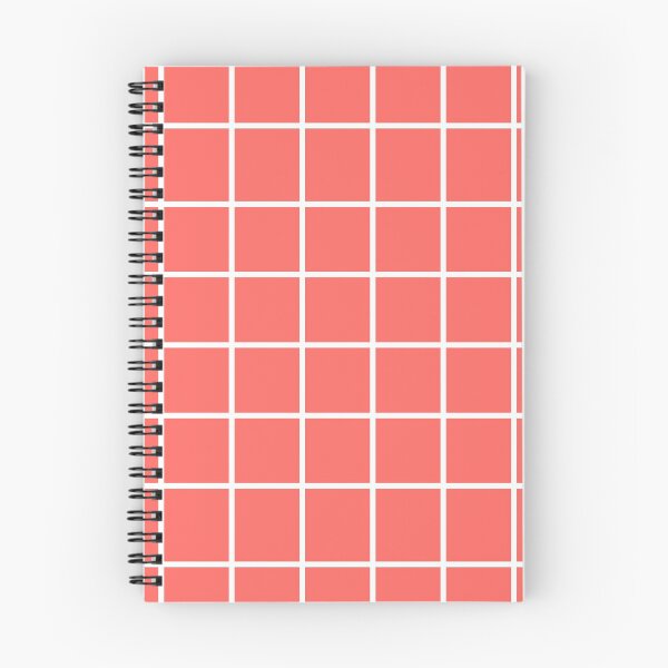 Item preview, Light Pastel Red & White Grid Pattern designed and sold by SimpliChic.