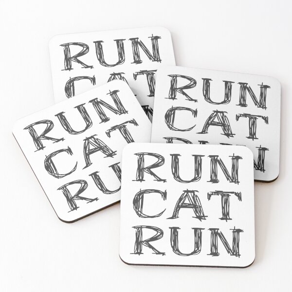 Item preview, RunCatRun in sketch font dark designed and sold by runcatrun.