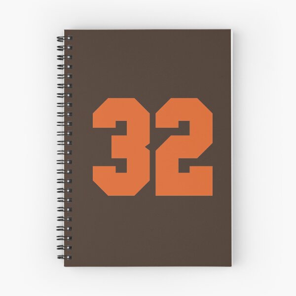 Item preview, 32 Number Cleveland Sports Thirty-Two Brown Jersey designed and sold by HelloFromAja.