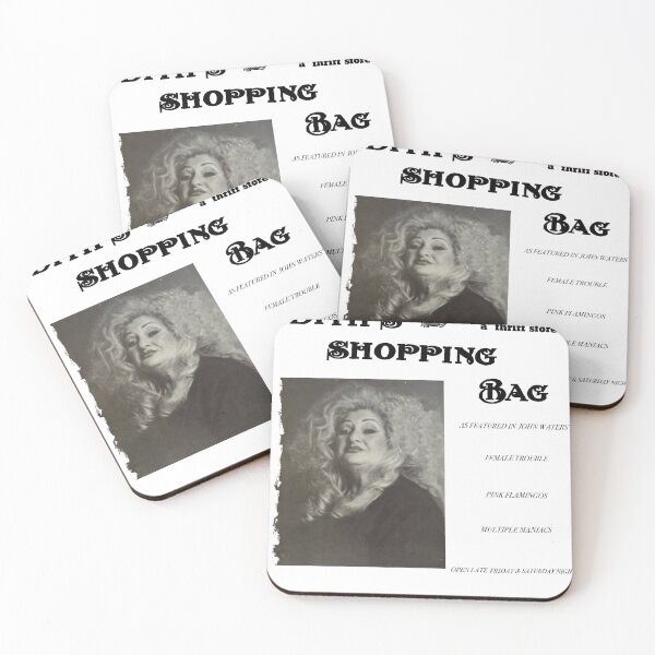 Item preview, Edith’s Shopping Bag (Black letters) designed and sold by mistersandell.