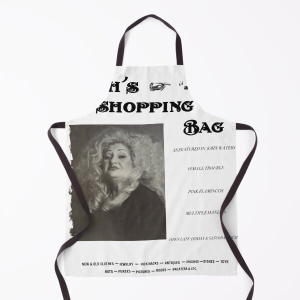 Item preview, Edith’s Shopping Bag (Black letters) designed and sold by mistersandell.