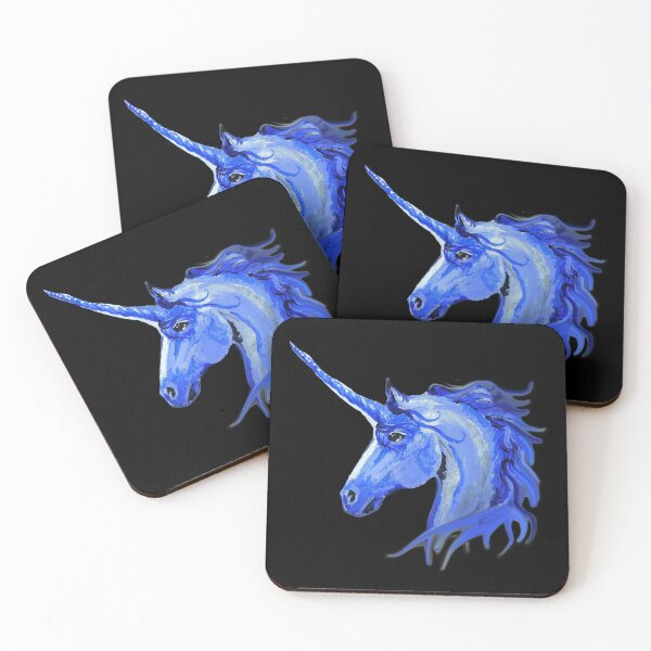 Artikelvorschau, Einhorn Pferd Pony Equine Equus Ponys Gehörntes Tier entworfen und verkauft von Stephanie Small.