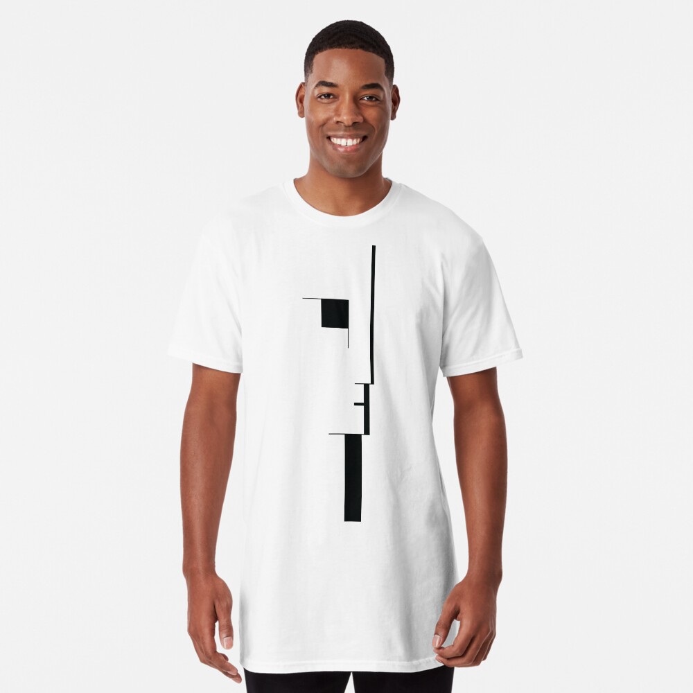 Vista previa del artículo con la obra «Camiseta larga», diseñado y vendido por TinyTreeHugger.