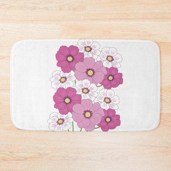 Item preview, Pattern of pink violets designed and sold by Brontorino.