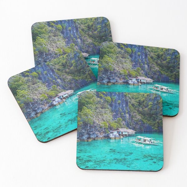 Item preview, Turquoise bay in Philippines designed and sold by viknitov.