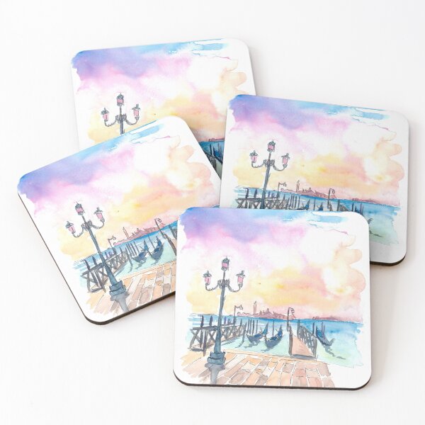Item preview, Famous Venice San Giorgio Maggiore View With Gondolas  designed and sold by artshop77.