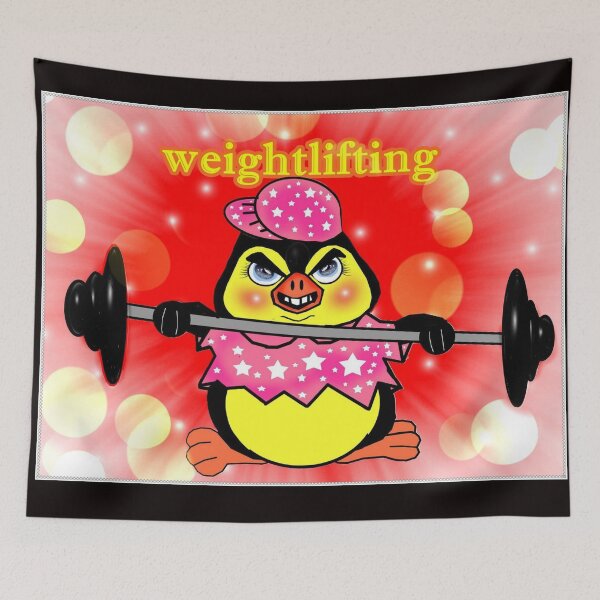Item preview, strong penguin designed and sold by Shirley cute art .