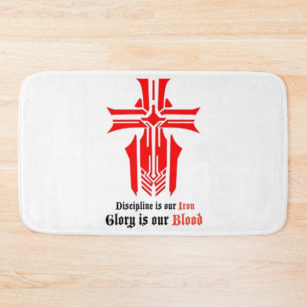 Item preview, Azur Lane - Iron Blood Logo with slogan White designed and sold by Bismarck's Stand.