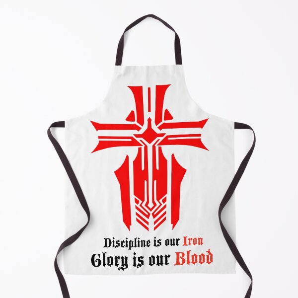 Item preview, Azur Lane - Iron Blood Logo with slogan White designed and sold by Bismarck's Stand.