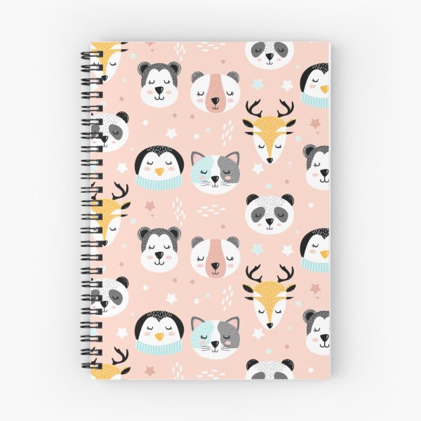 Item preview, Cute Animal Faces Pattern designed and sold by PrintbyPatty.