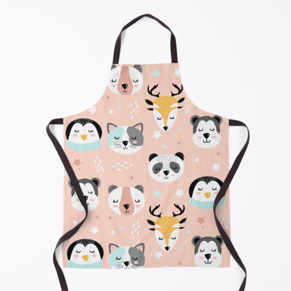 Item preview, Cute Animal Faces Pattern designed and sold by PrintbyPatty.