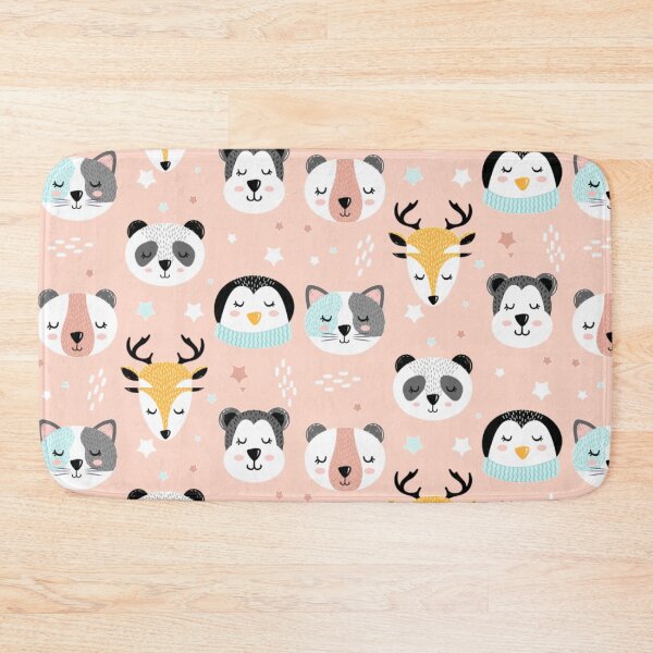 Item preview, Cute Animal Faces Pattern designed and sold by PrintbyPatty.