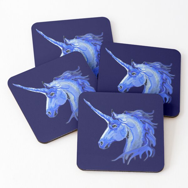 Artikelvorschau, Einhorn Pferd Pony Equine Equus Ponys Gehörntes Tier entworfen und verkauft von Stephanie Small.